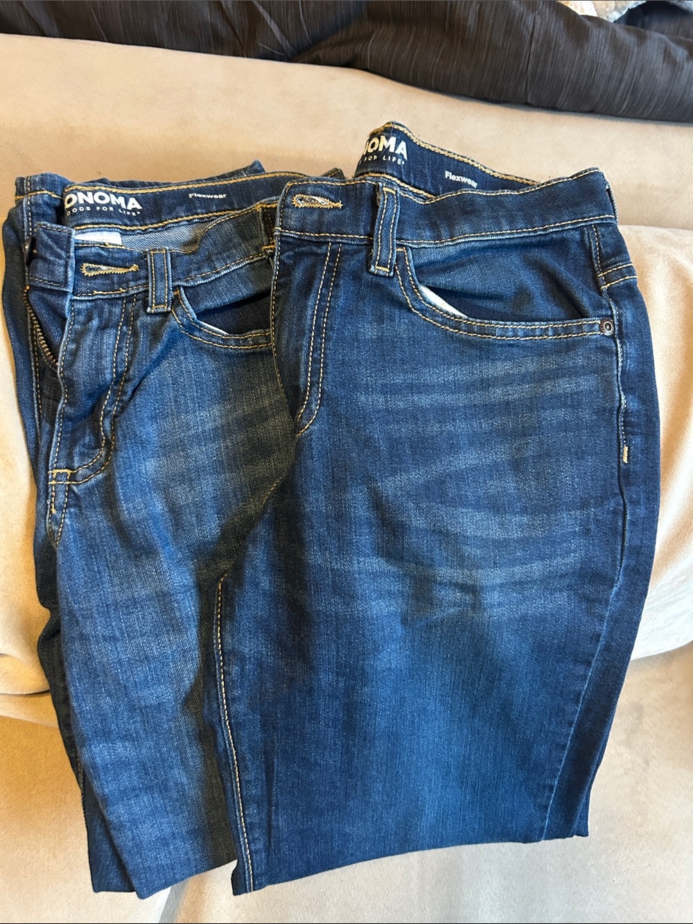 Sonoma kids Blue Relaxed Fit Denim Jeans - Twin Pair